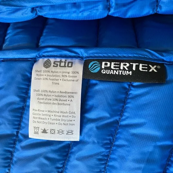 Stio NWT Pinion Mountain Shadow Down Packable Full Zip Womens L